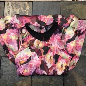 Pretty Little Liars Floral Dress Aeropostale SizeS